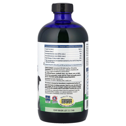Nordic Naturals, Omega-3 Pet™, For Dogs, 16 fl oz (473 ml)