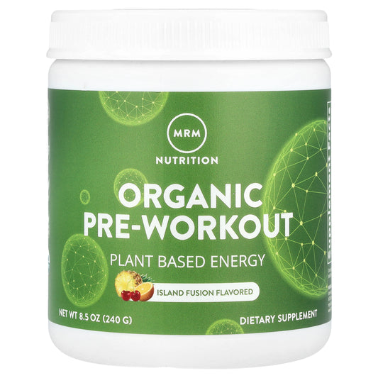 MRM Nutrition, Organic Pre-Workout, Island Fusion, 8.5 oz (240 g)