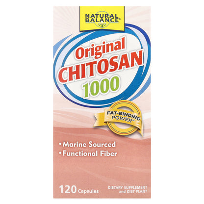 Natural Balance, Original Chitosan 1000, 120 Capsules