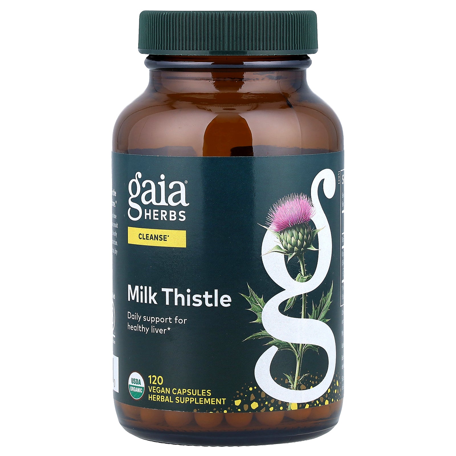 Gaia Herbs, Milk Thistle, 120 Vegan Capsules