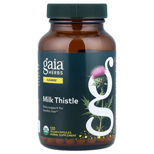 Gaia Herbs, Milk Thistle, 120 Vegan Capsules