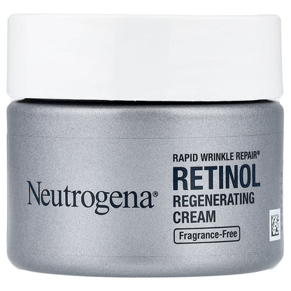 Neutrogena, Rapid Wrinkle Repair®, Retinol Regenerating Cream, Fragrance Free, 1.7 oz (48 g)