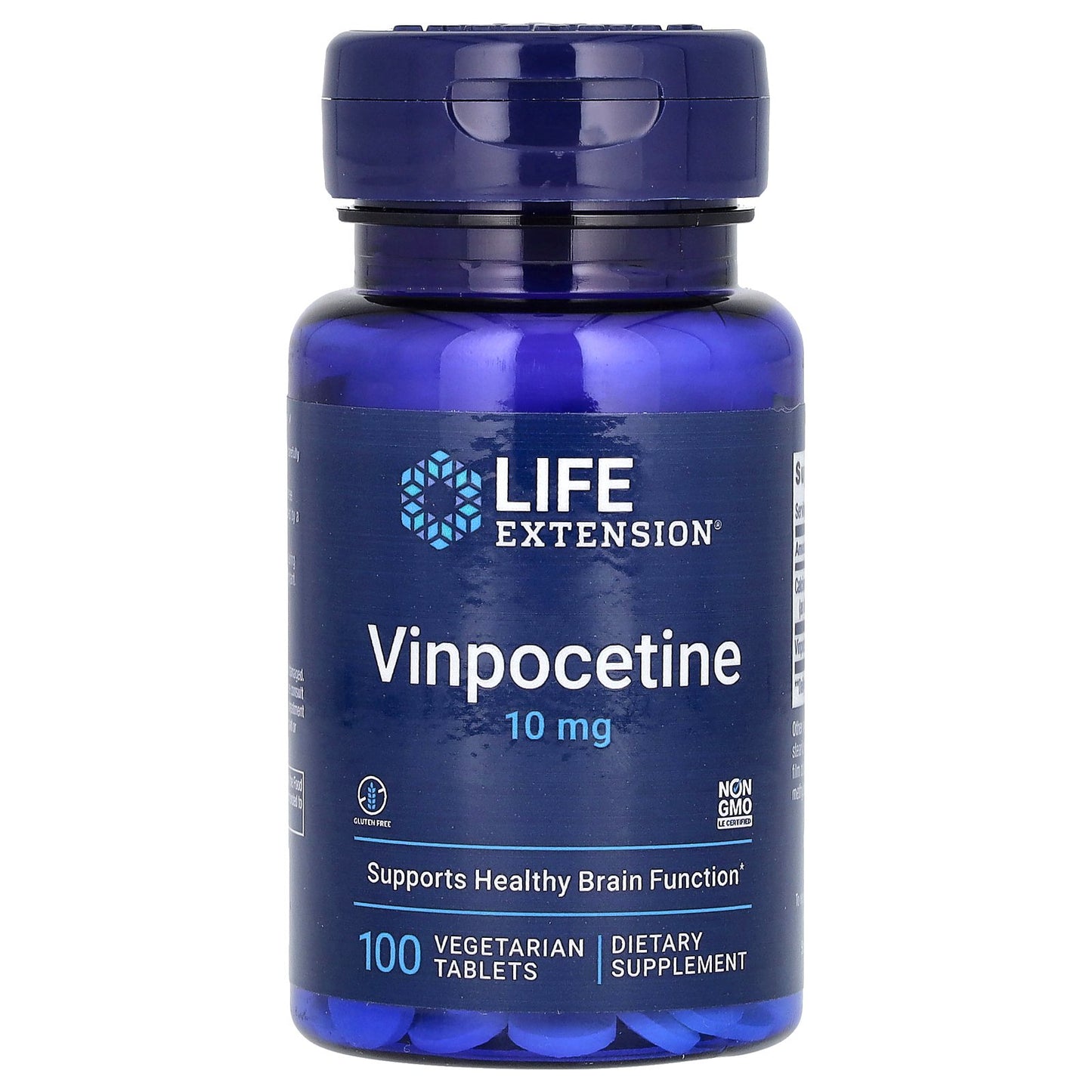 Life Extension, Vinpocetine, 10 mg, 100 Vegetarian Tablets