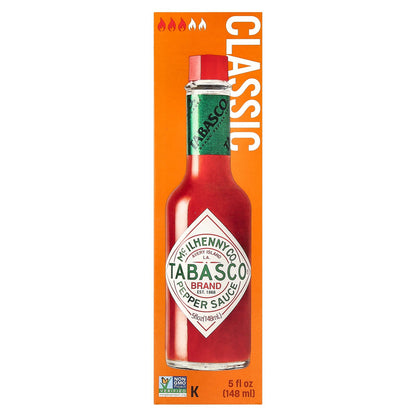 Tabasco, Pepper Sauce, Classic, 5 fl oz (148 ml)