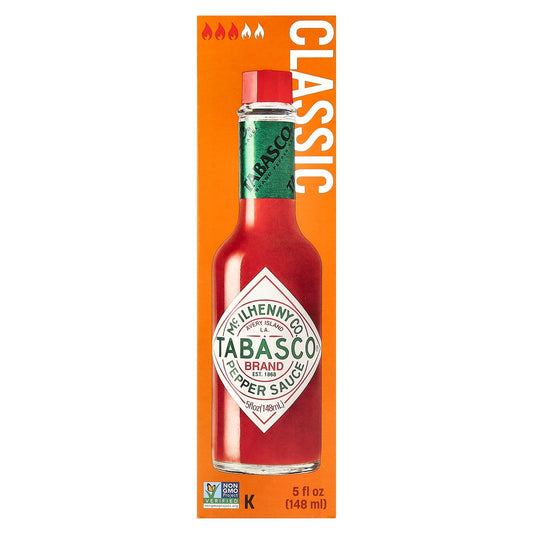 Tabasco, Pepper Sauce, Classic, 5 fl oz (148 ml)