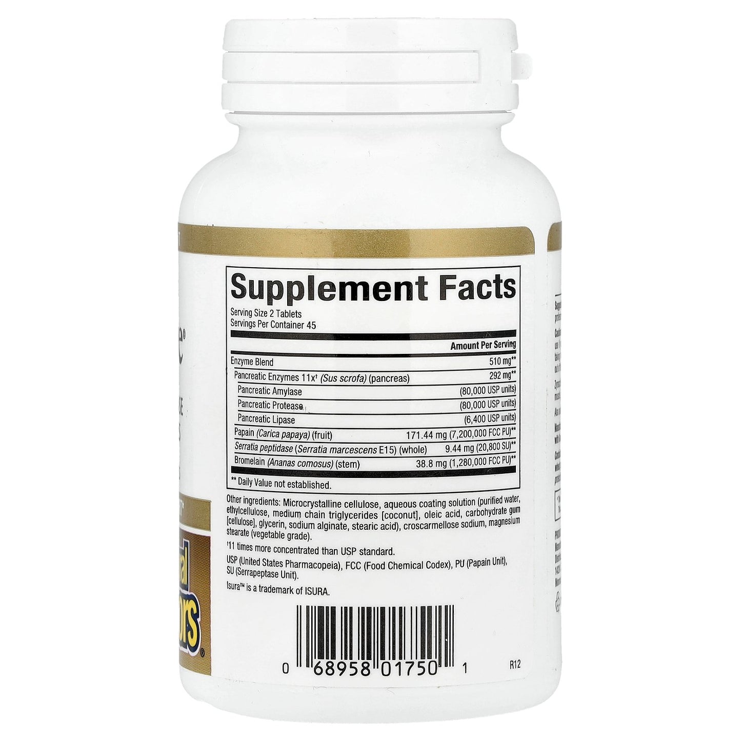 Natural Factors, Zymactive®, 90 Enteric Coated Tablets