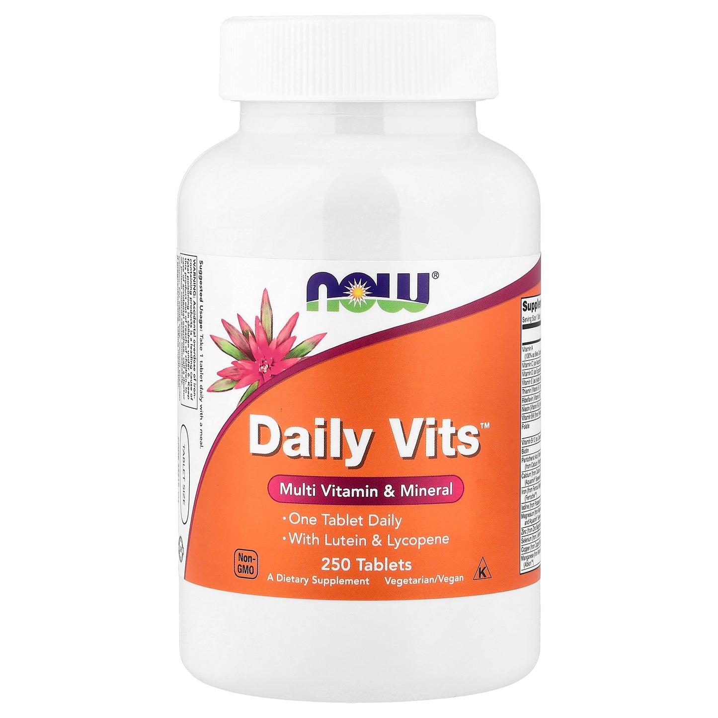 NOW Foods, Daily Vits™, Multi Vitamin & Mineral, 250 Tablets