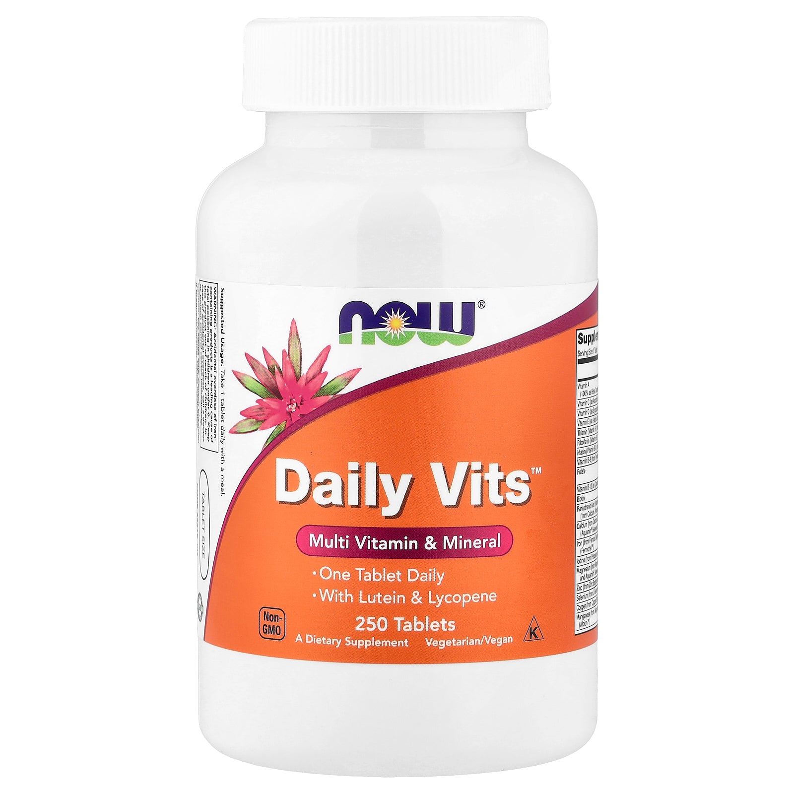 NOW Foods, Daily Vits™, Multi Vitamin & Mineral, 250 Tablets
