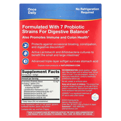 Nature's Way, Pearls Complete Probiotic, 1 Billion CFU, 90 Softgels