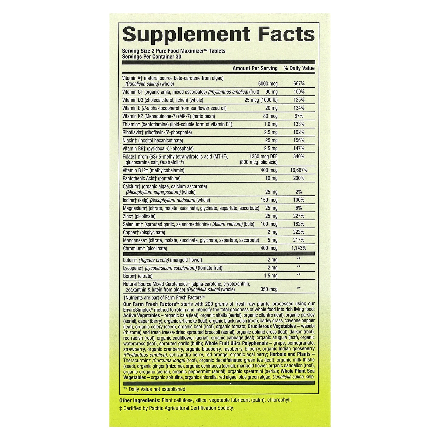 Natural Factors, Whole Earth & Sea®, Men's Multivitamin & Mineral, 60 Tablets