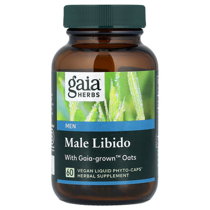 Gaia Herbs, Men, Male Libido, 60 Liquid Phyto-Caps®