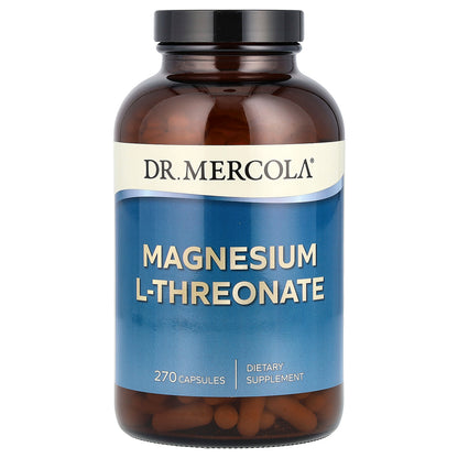 Dr. Mercola, Magnesium L-Threonate, 270 Capsules