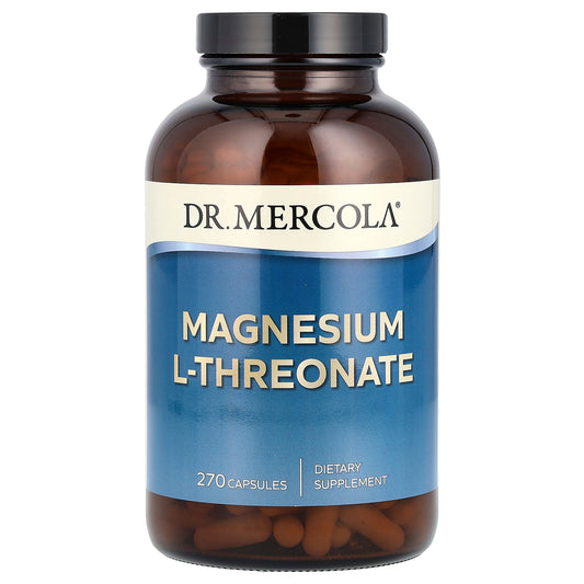 Dr. Mercola, Magnesium L-Threonate, 270 Capsules