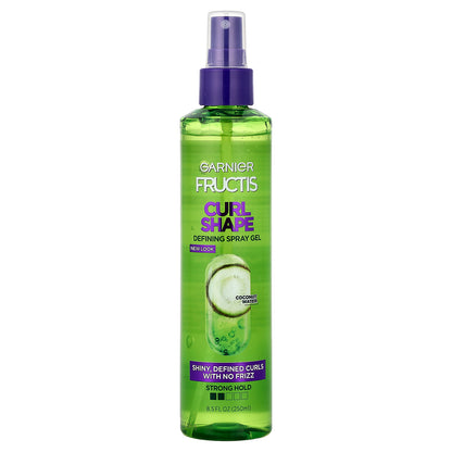 Garnier, Fructis, Curl Shape, Defining Spray Gel, 8.5 fl oz (250 ml)
