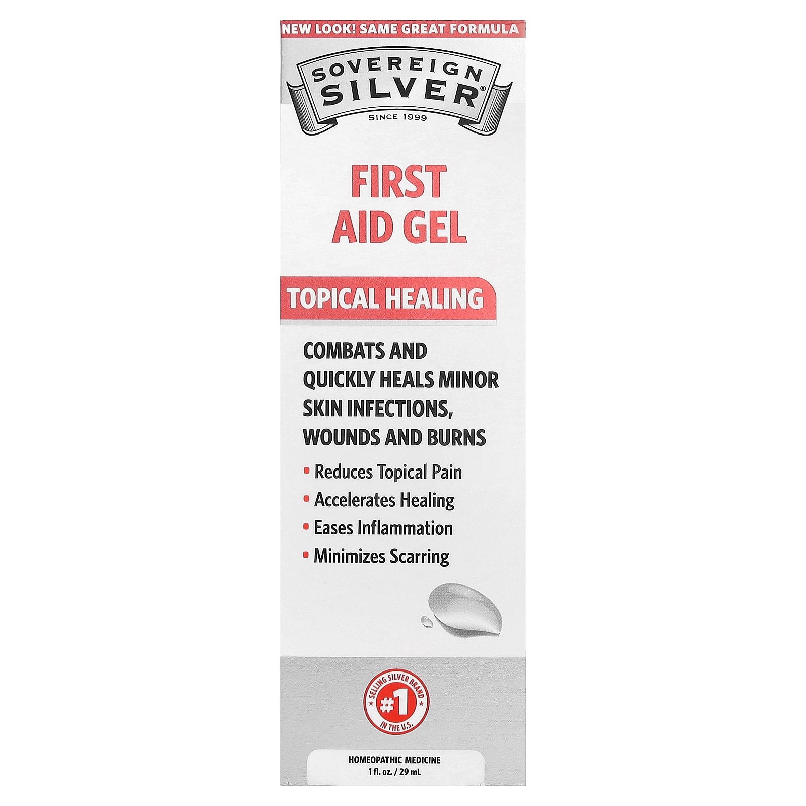 Sovereign Silver, First Aid Gel, 1 fl oz (29 ml)