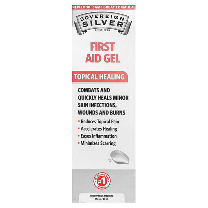 Sovereign Silver, First Aid Gel, 1 fl oz (29 ml)