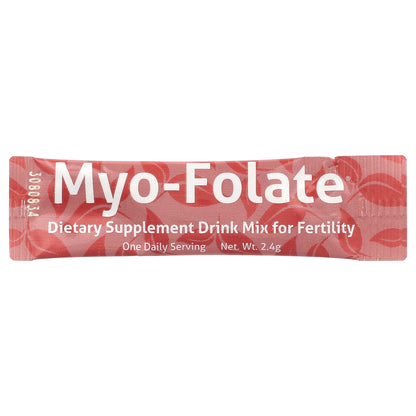 Fairhaven Health, Myo-Folate®, Drink Mix for Reproductive Wellness, Unflavored, 30 Packets, 2.4 g Each