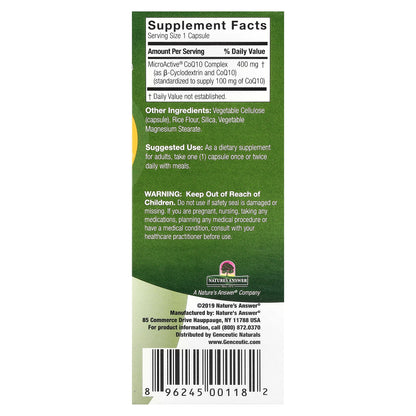 Genceutic Naturals, 24hr CoQ10, 100 mg, 60 Vegetarian Capsules®