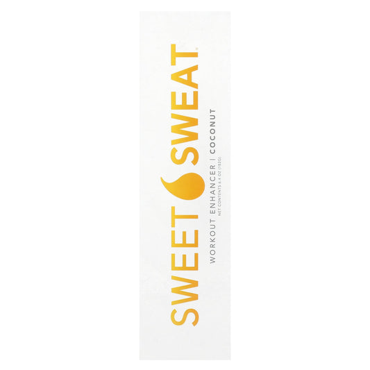 Sports Research, Sweet Sweat®, Workout Enhancer, Coconut, 6.4 oz (182 g)