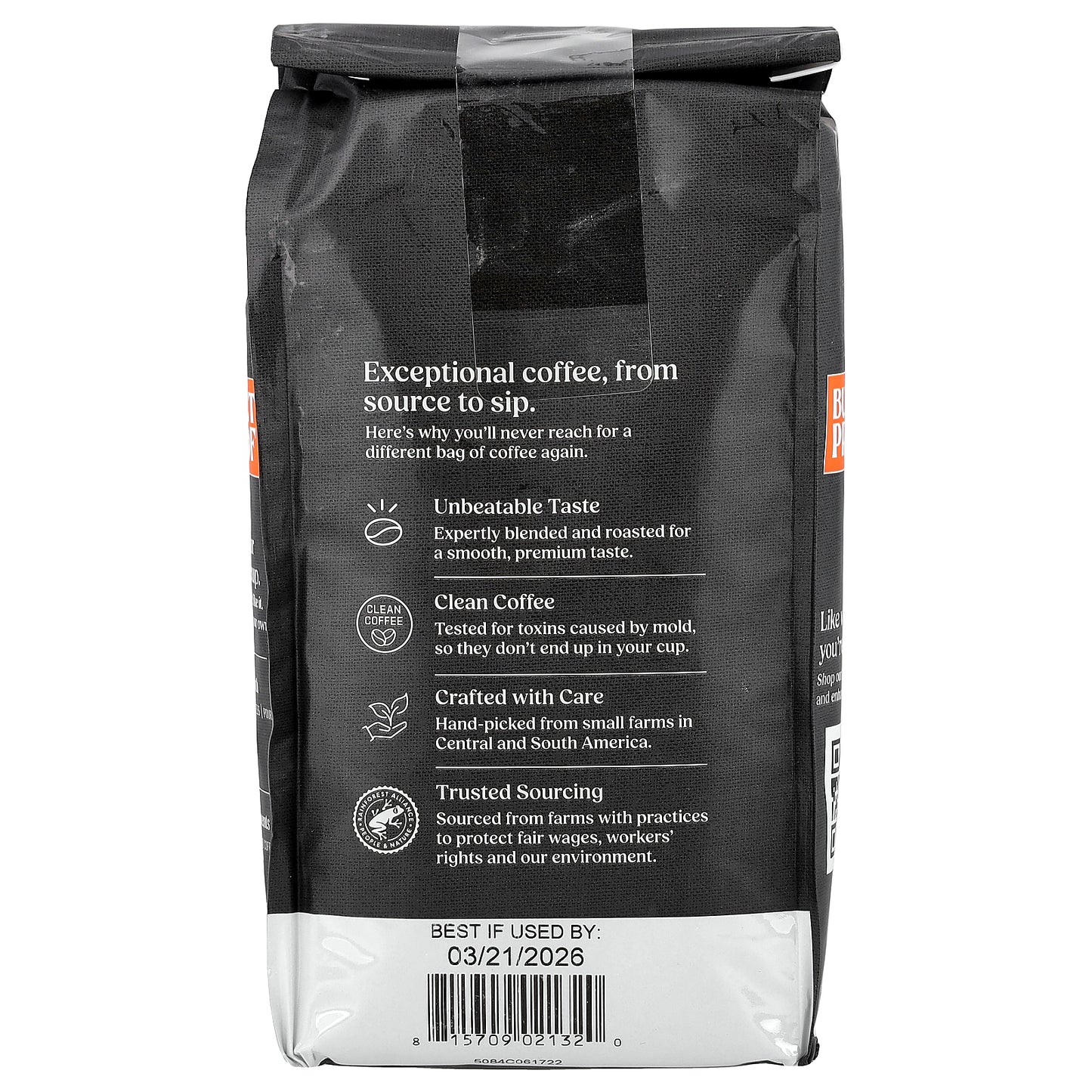 BulletProof, Artisan Coffee, The Mentalist™, Whole Bean, Medium-Dark Roast, 12 oz (340 g)