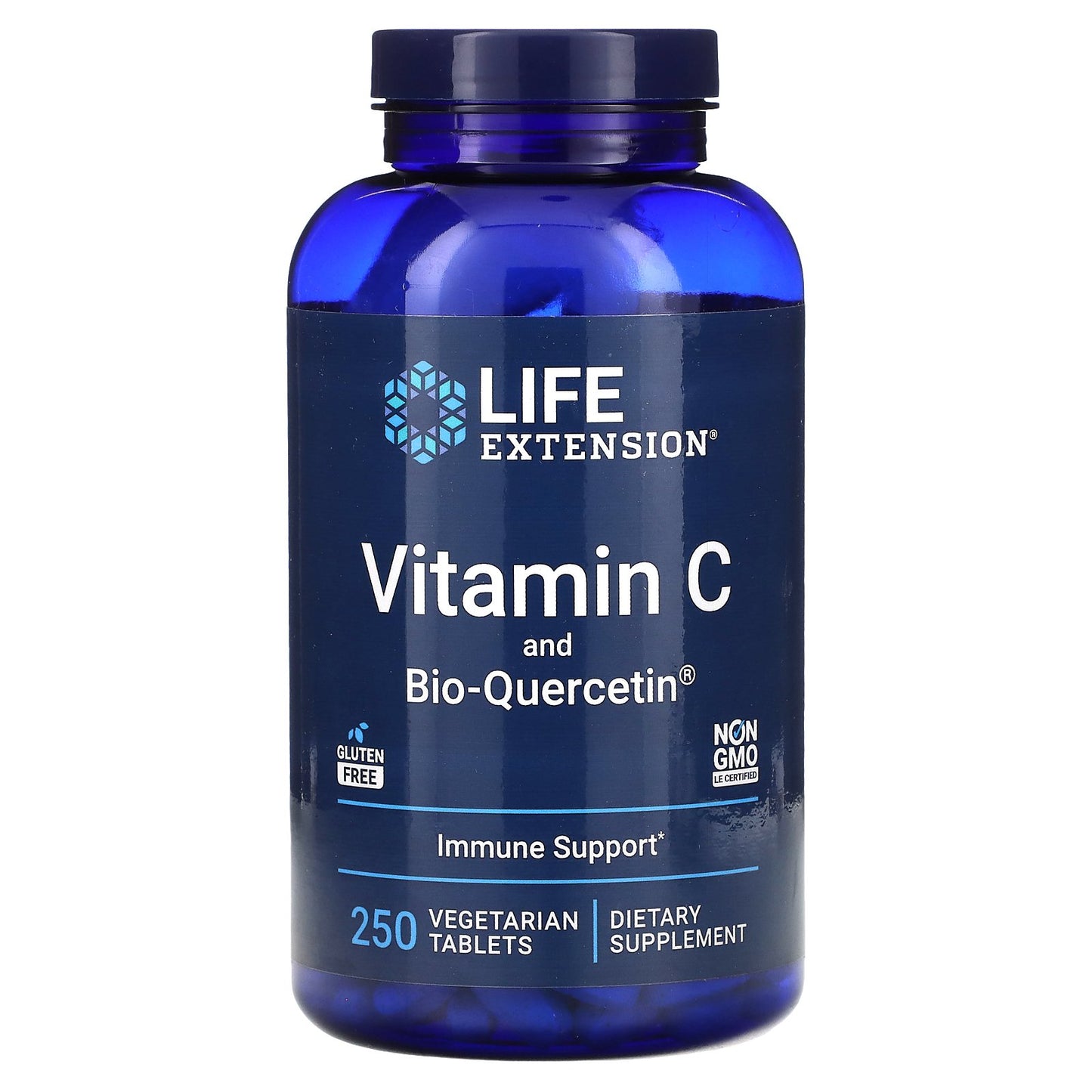 Life Extension, Vitamin C and Bio-Quercetin, 250 Vegetarian Tablets