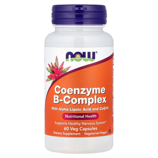 NOW Foods, Co-Enzyme B-Complex, 60 Veg Capsules