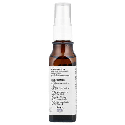 Aura Cacia, Skin Care Oil, Organic Macadamia, 1 fl oz (30 ml)