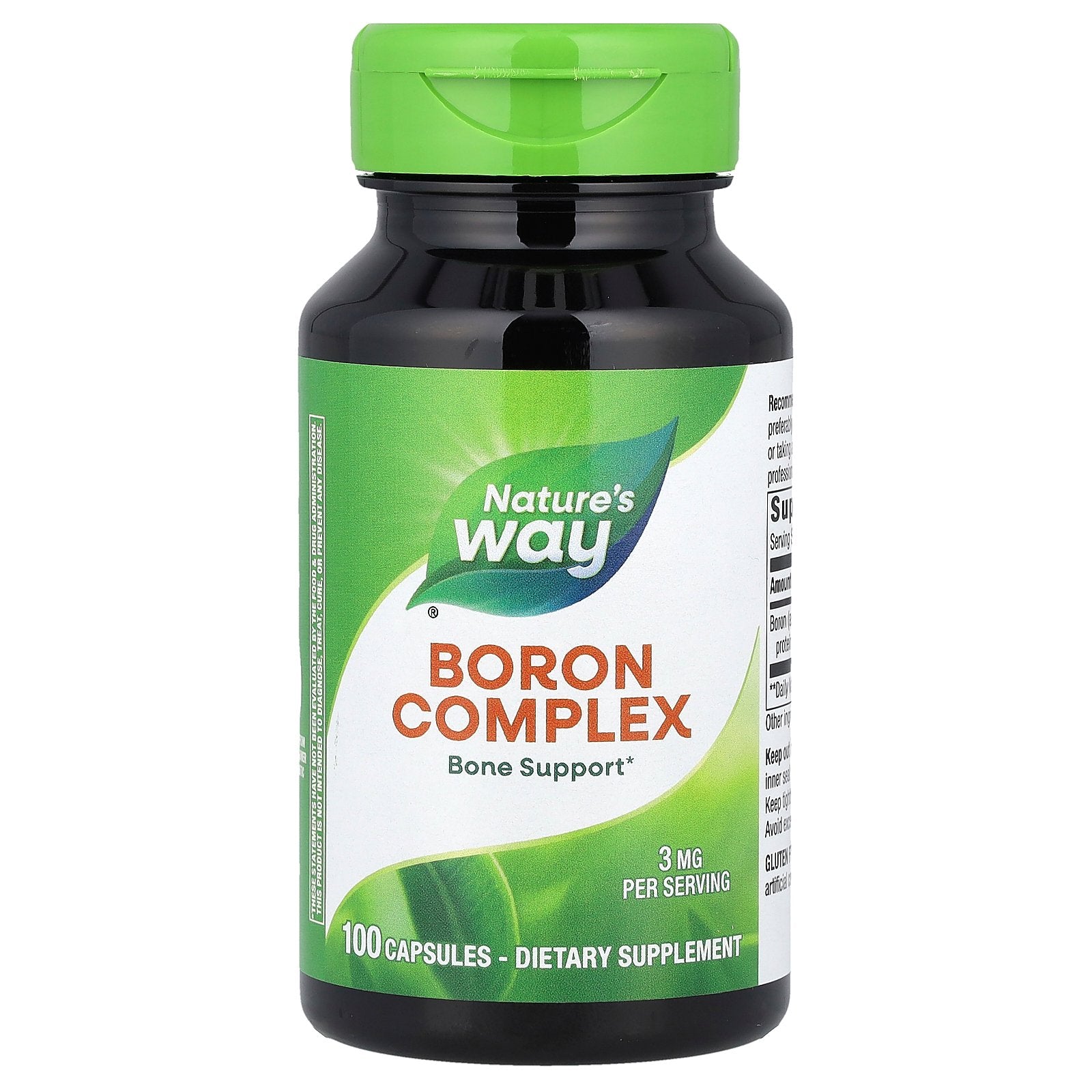 Nature's Way, Boron Complex, 3 mg, 100 Capsules