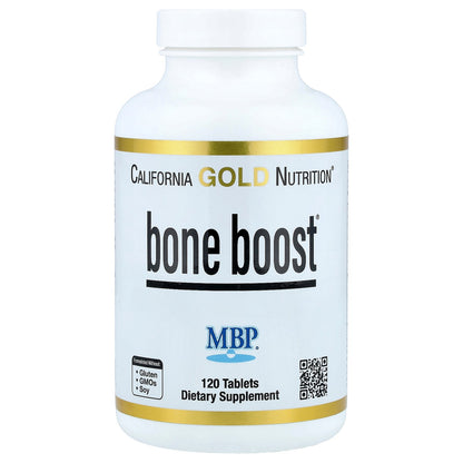 California Gold Nutrition, Bone Boost® with Calcium, Magnesium, Vitamin C and Potassium, 120 Tablets