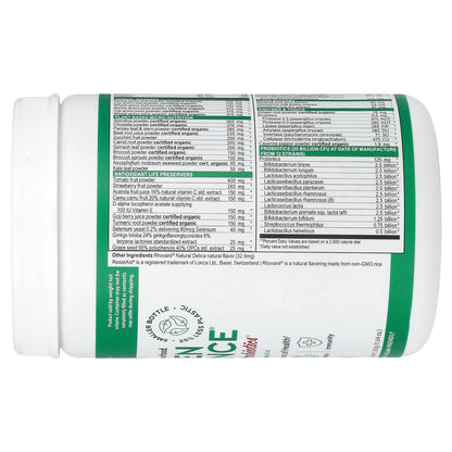 Vibrant Health, Green Vibrance® +25 Billion Probiotics, Version 21.0, Original, 11.64 oz (330 g)