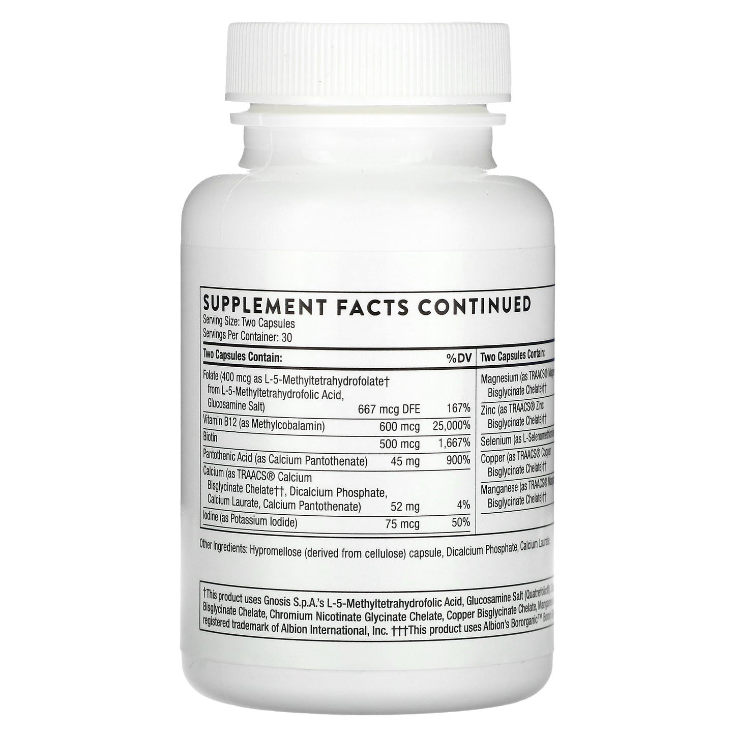 Thorne, Basic Nutrients 2/Day, NSF Certified, 60 Capsules