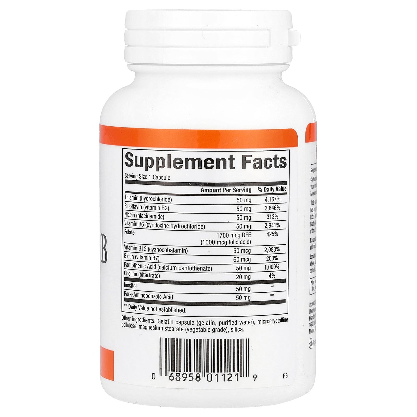 Natural Factors, Hi Potency B Complex, 90 Capsules