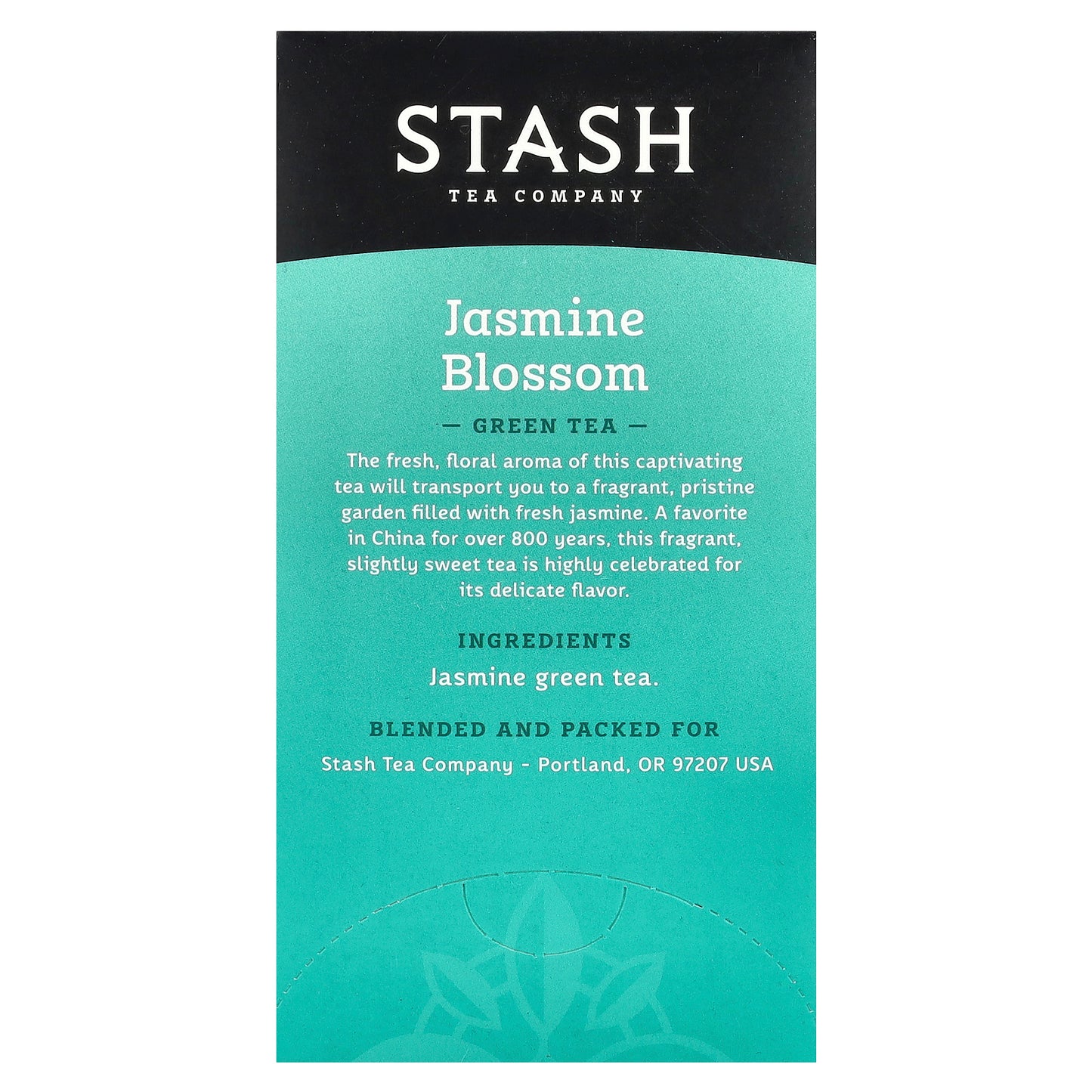 Stash Tea, Green Tea, Jasmine Blossom, 20 Tea Bags, 1.3 oz (38 g)