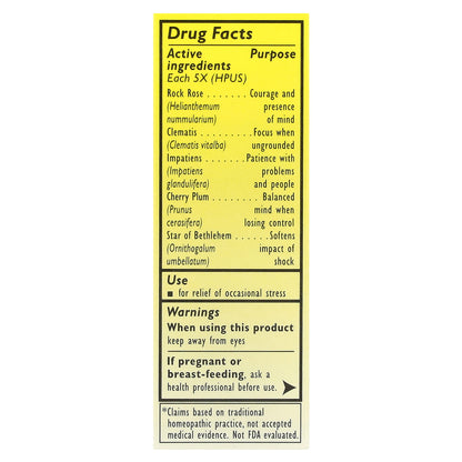 Bach, Original Flower Remedies, Rescue Remedy®, Natural Stress Relief, 0.35 fl oz (10 ml)