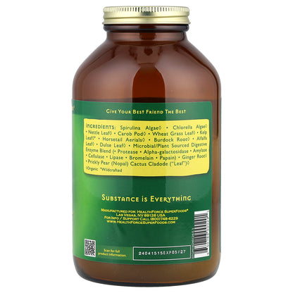HealthForce Superfoods, Green Mush™, For Your Animal Companion, 10 oz (284 g)
