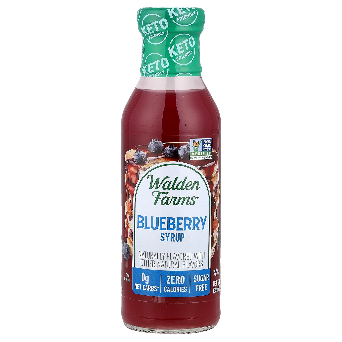Walden Farms, Blueberry Syrup, 12 fl oz (355 ml)