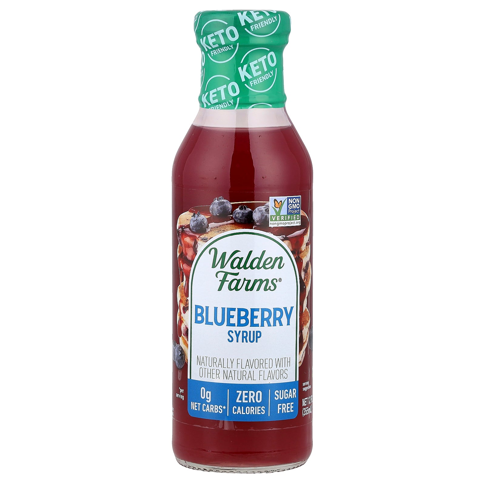 Walden Farms, Blueberry Syrup, 12 fl oz (355 ml)