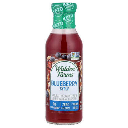 Walden Farms, Blueberry Syrup, 12 fl oz (355 ml)