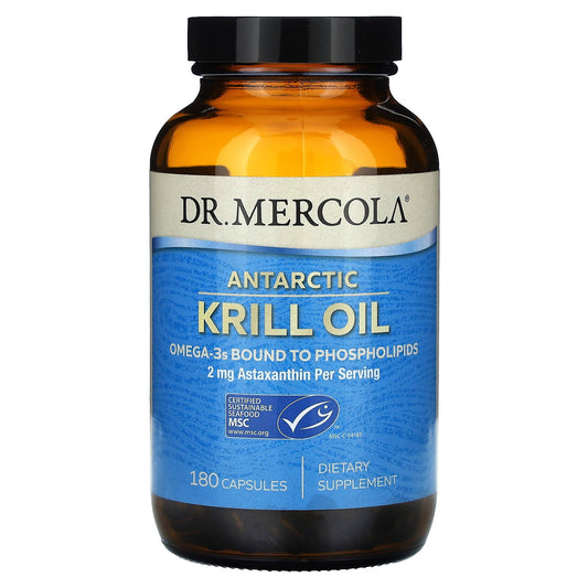 Dr. Mercola, Antarctic Krill Oil, 180 Capsules