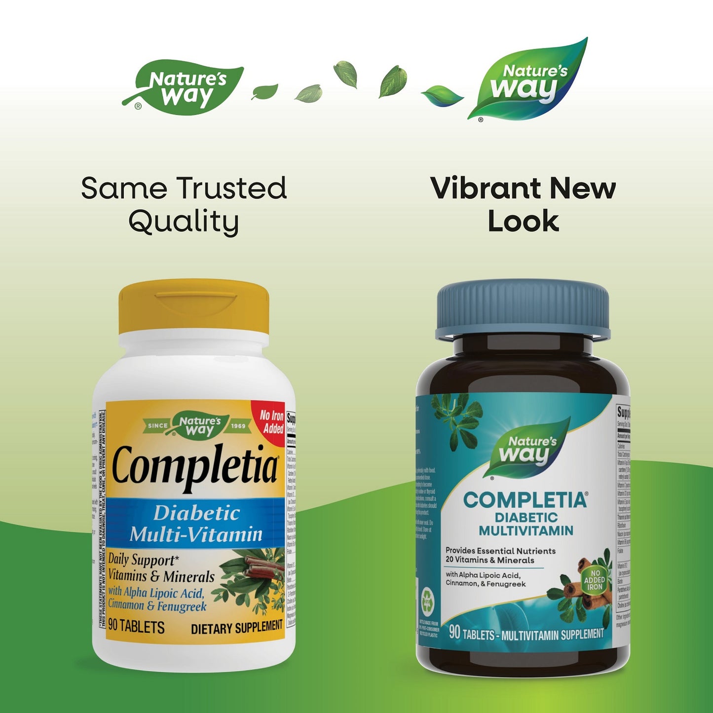 Nature's Way, Completia®, Diabetic  Multivitamin, 90 Tablets