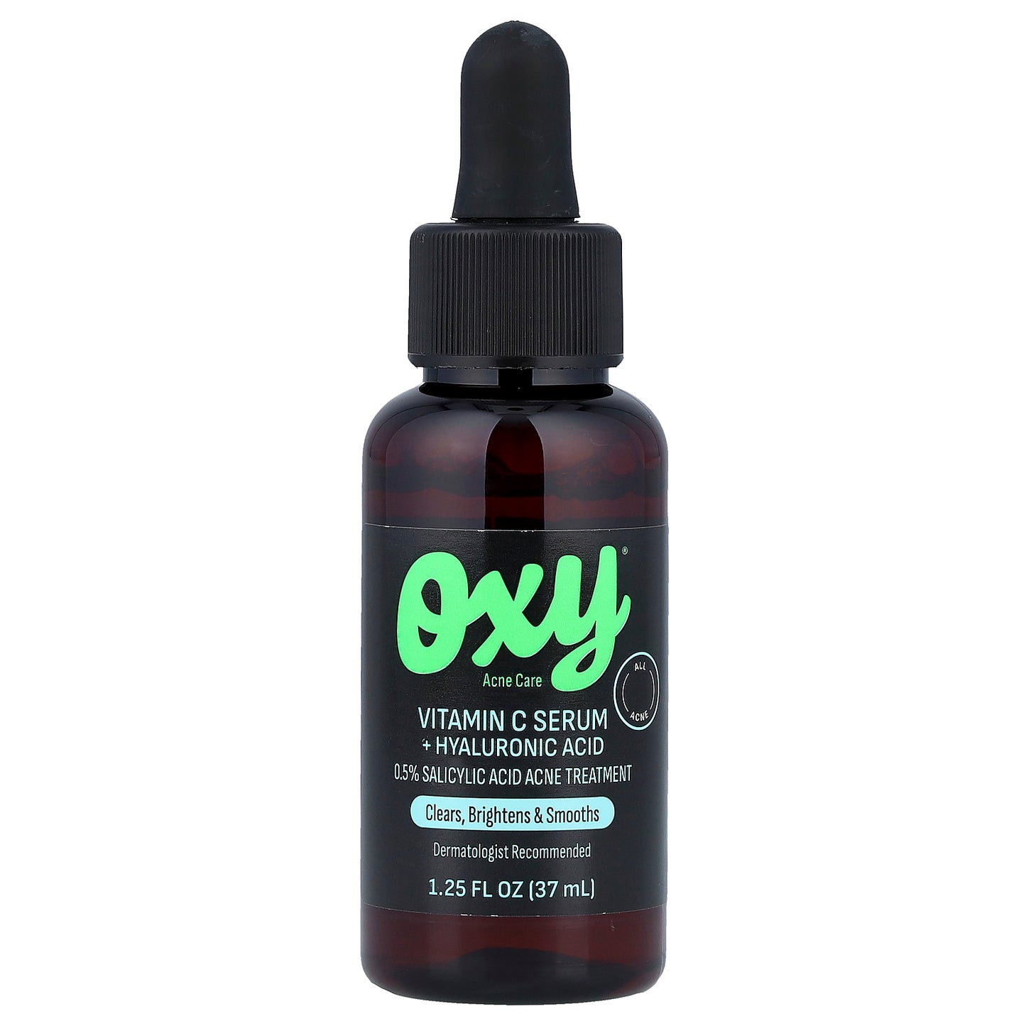 Oxy Skin Care, Vitamin C Serum + Hyaluronic Acid, 1.25 fl oz (37 ml)