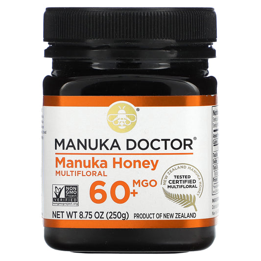 Manuka Doctor, Monofloral Manuka Honey, MGO 60+, 8.75 oz (250 g)