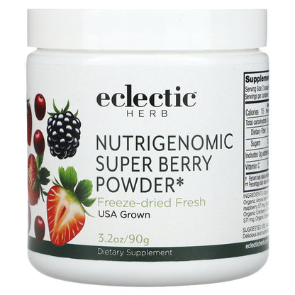 Eclectic Herb, Nutrigenomic Super Berry Powder, 3.2 oz (90 g)