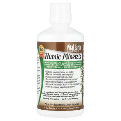 Vital Earth Minerals, Humic Minerals, 32 fl oz (946 ml)