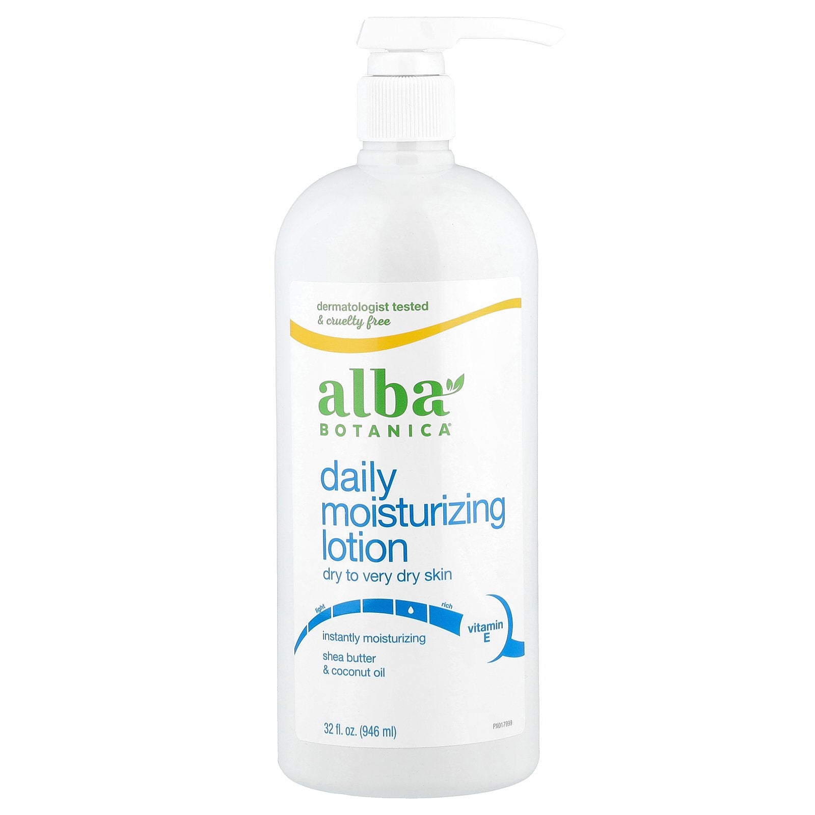 Alba Botanica, Daily Moisturizing Lotion, Dry to Very Dry Skin , 32 fl oz (946 ml)