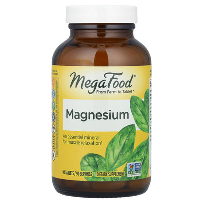 MegaFood, Magnesium, 90 Tablets