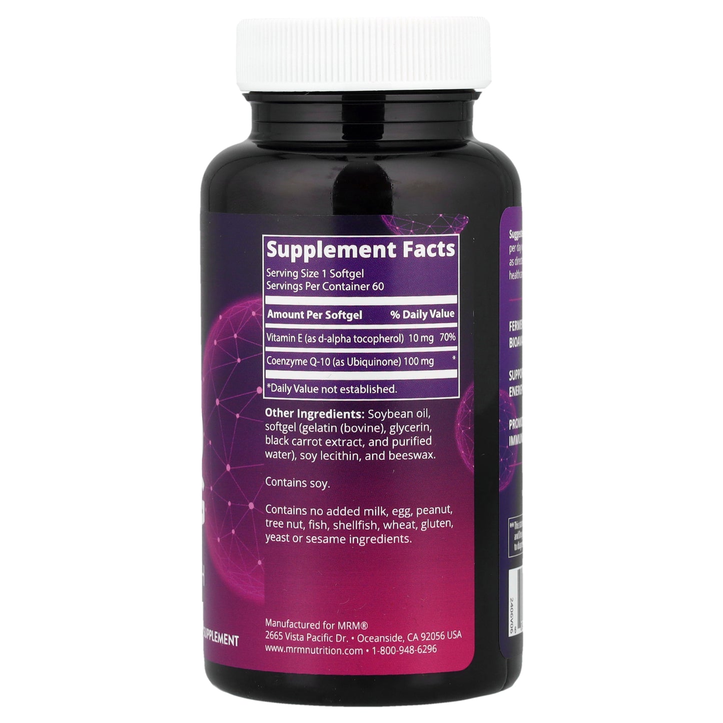 MRM Nutrition, CoQ-10, 60 Softgels