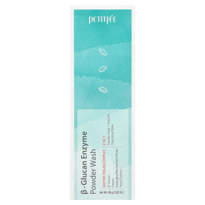 Petitfee, B-Glucan Enzyme Powder Wash, 2.82 oz (80 g)