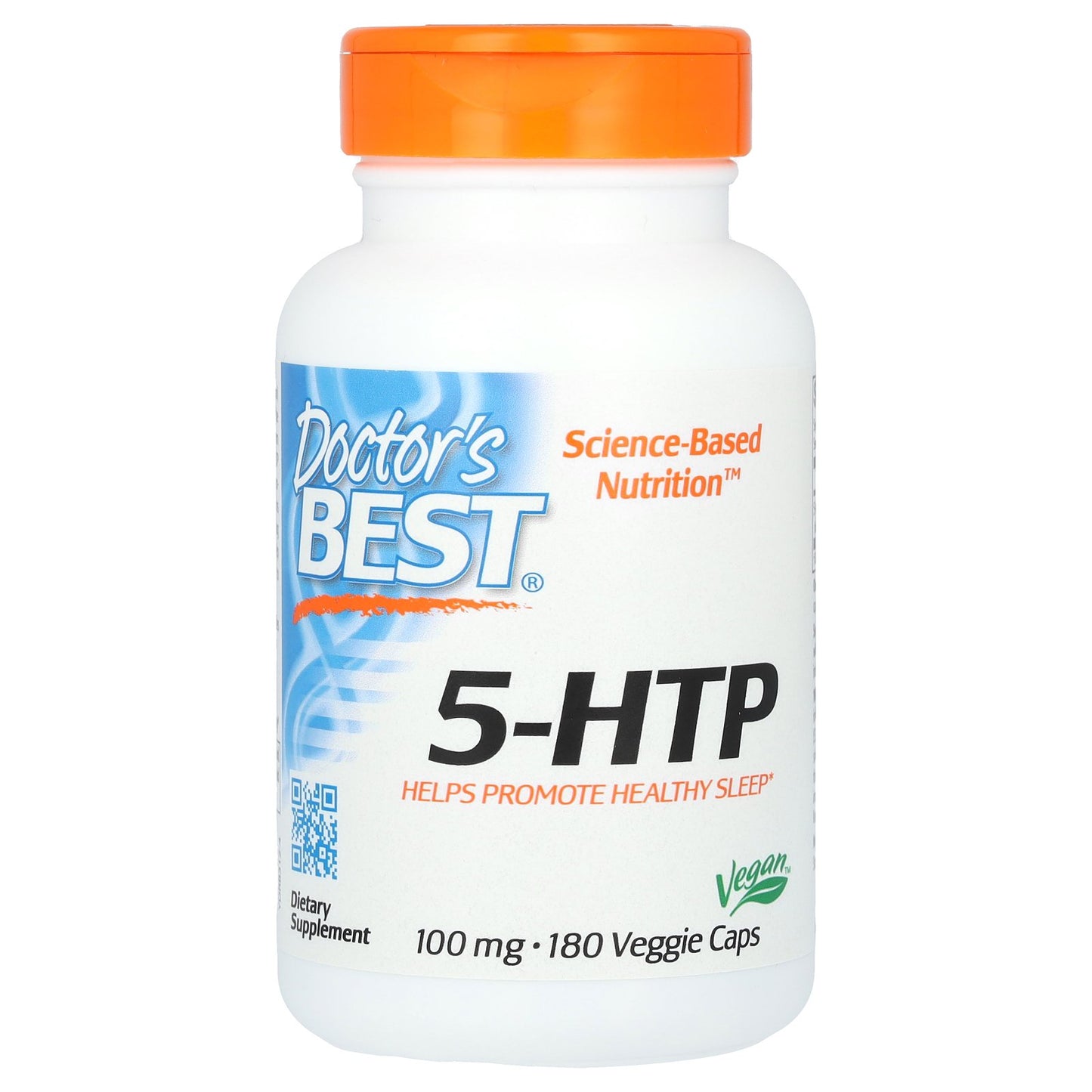 Doctor's Best, 5-HTP, 100 mg, 180 Veggie Caps