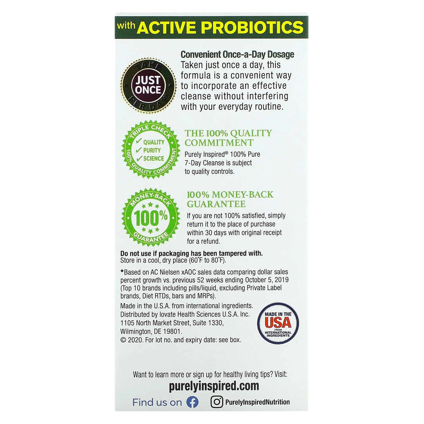 Purely Inspired, 7-Day Cleanse, 42 Capsules